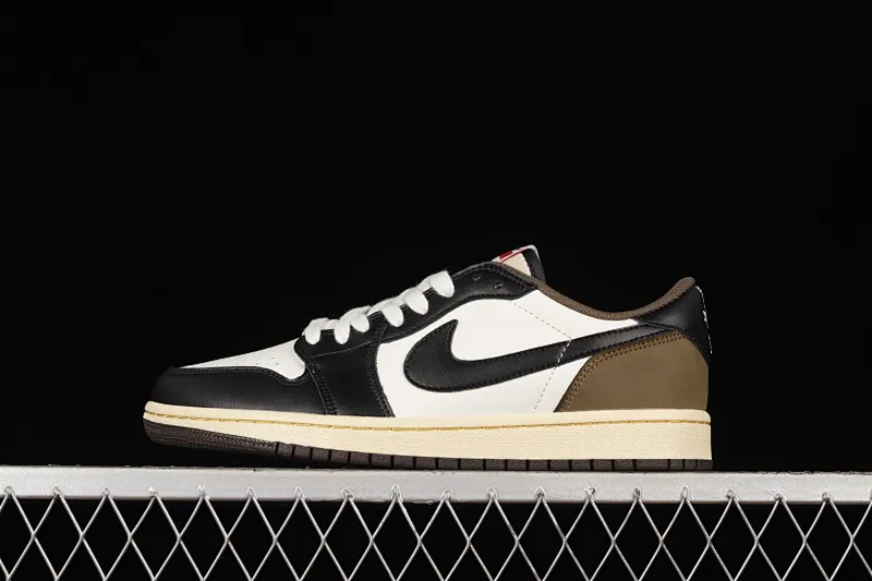 All categories Air Jordan Jordan series basketball shoes Air Jordan 1 Low Travis Scott x Air Jordan 1 Low "Dark Mocha" AJ1 Joe 1 Little Mocha CQ4277-105